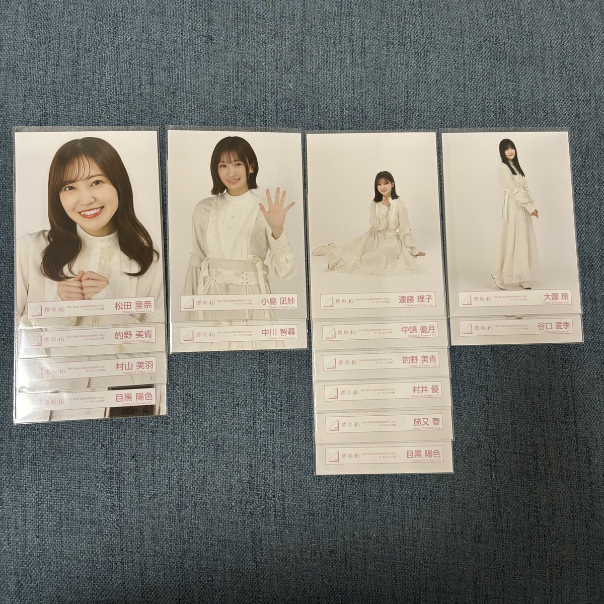 sksm___i's tweet photo. 櫻坂46 生写真 トレ

提供➡️写真のもの
希望➡️4枚目

レート考慮よろしくお願いいたします。
異種トレ可能です◎
ツアー宮城両日直トレ、郵送トレ(同日発送希望)
郵送の場合8/17〜になります。
気軽にお声掛けよろしくお願いいたします🙇🏻‍♀️ https://t.co/HtwnxeQbRC