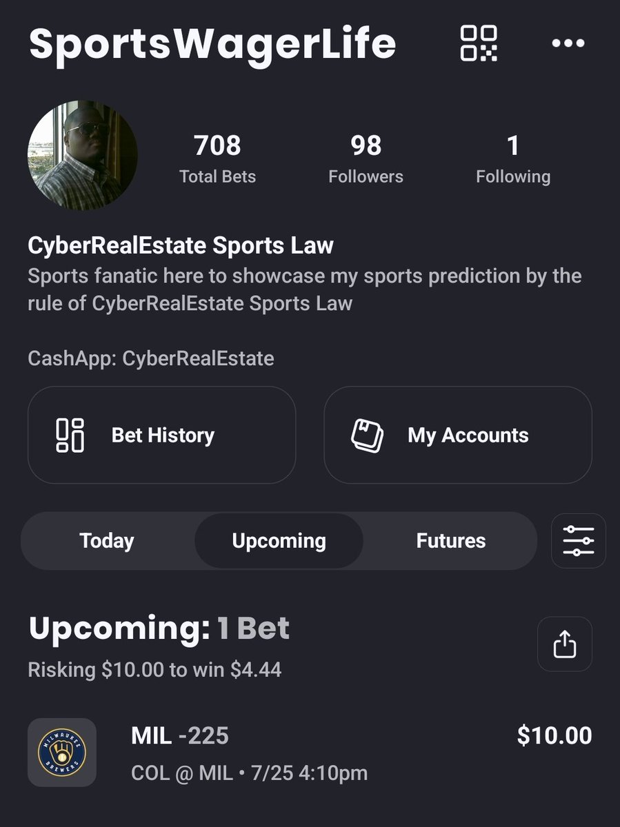 SportsWagerLife's tweet photo. CyberRealEstate Sports Law simple play of the day 🌎🏆💰

BetOnline
https://t.co/PinKuH6Xuh

#Kalshi #BetOnline #Betfury #PrizePicks #Casino

#Subscribe🏆#Like ❤️ #Share 😀

E=mc² https://t.co/WY92yP4Oca
