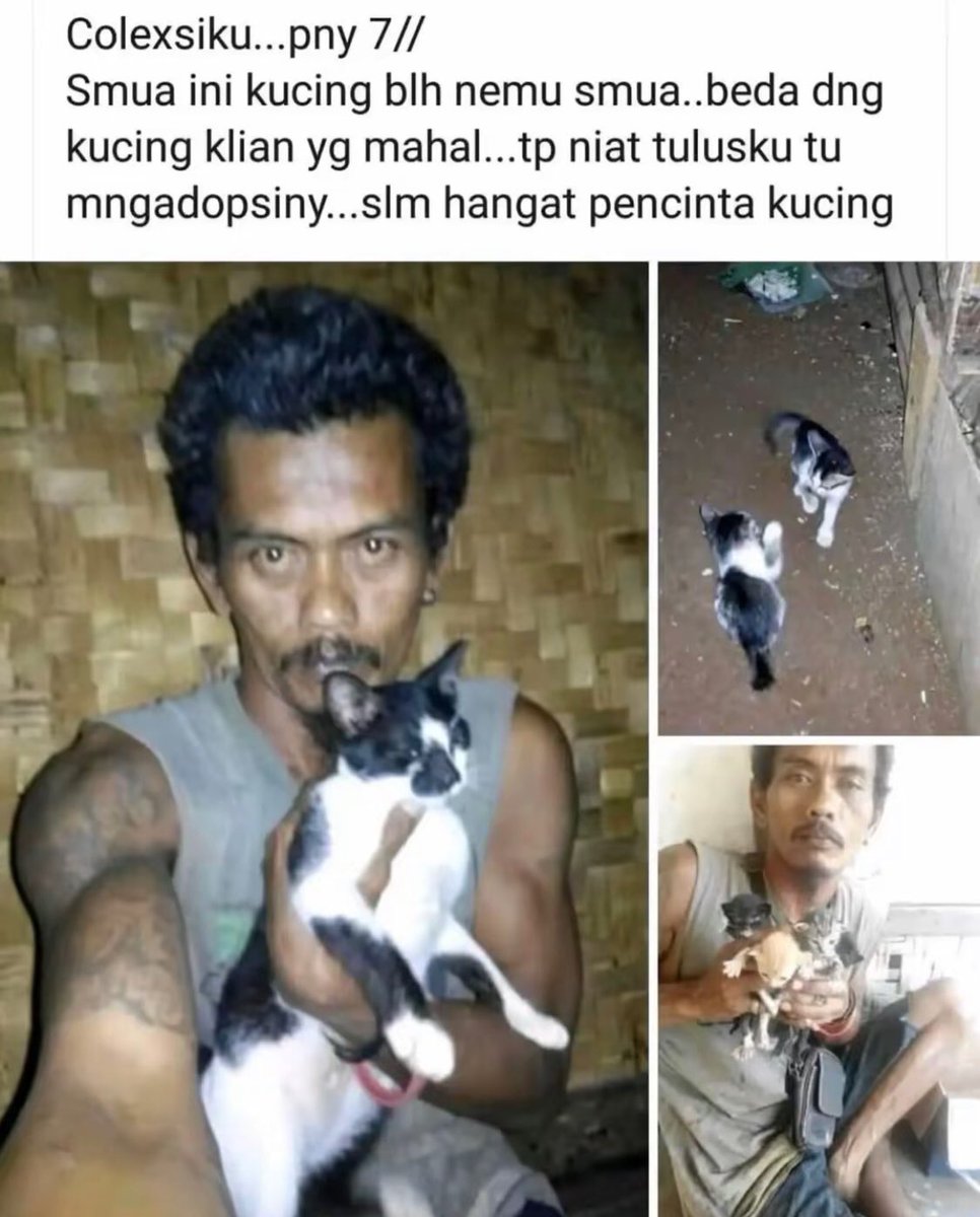 mukaikhlas's tweet photo. jangan menilai samsul dari bukunya. https://t.co/qCKfYTULAH