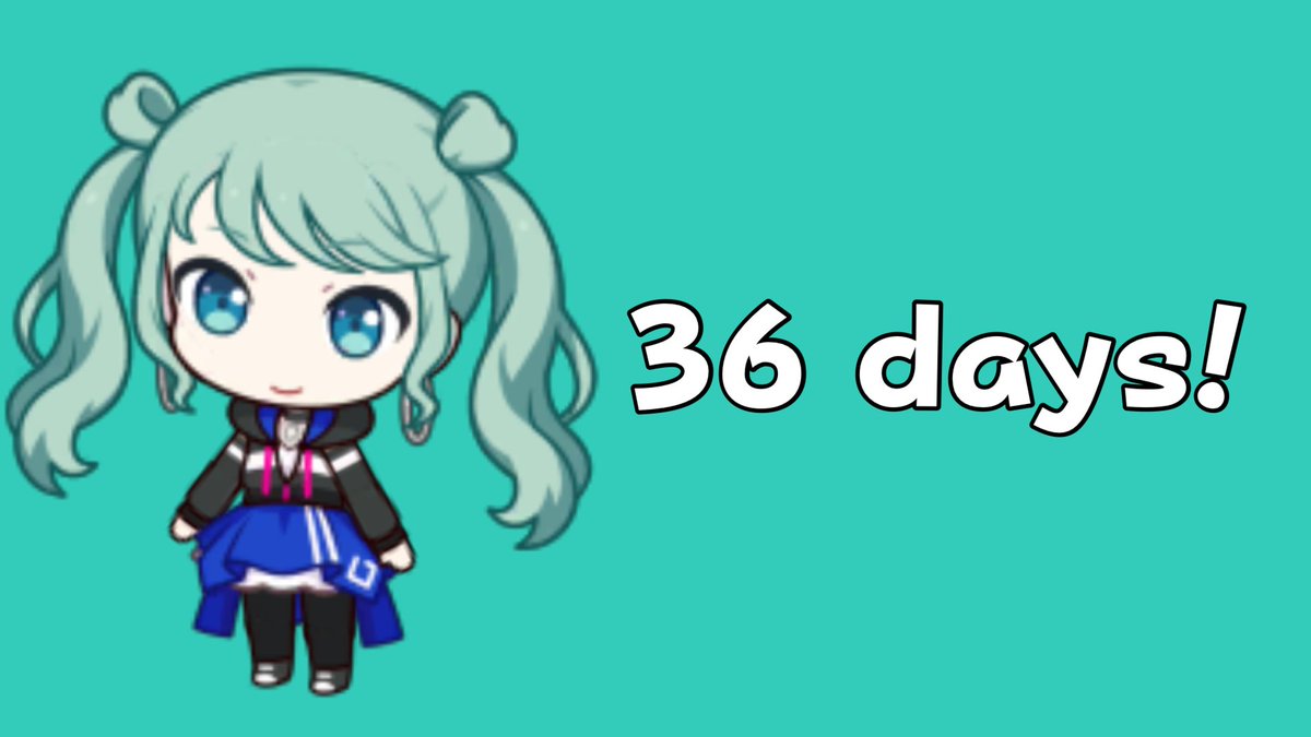 countdown_prsk's tweet photo. Happy birthday An! 🎉🎂
16 days until Ichika’s birthday!
32 days until Mizuki’s birthday!
36 days until Miku’s anniversary! https://t.co/y5uwQX2sBv
