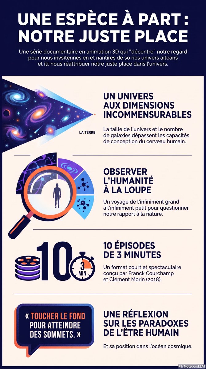 Sublim's tweet photo. une série sur Arte qui décoiffe ! "Une espèce à part" https://t.co/nKG5TrCXRb