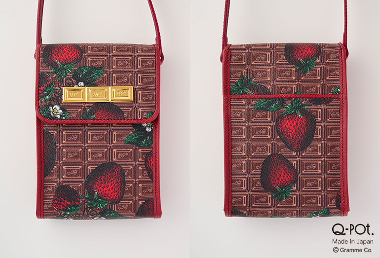 QpotJAPAN's tweet photo. アクセサリー感覚で身に着けられる
Q-pot.の「Chocolate」バッグ。

種類豊富なチョコレートをベースに、
ゴールドの板チョコレートがワンポイント。
裏側にはスマホ用のポケット付きで便利◎
https://t.co/pBKu7BF68V https://t.co/burKsA6ufF