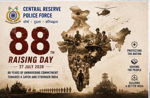 RasidGulzar's tweet photo. 🛡️ Wherever duty calls, CRPF answers with professionalism, discipline, and unwavering commitment. 🇮🇳 CRPF@88 #CRPFRaisingDay #CRPFDay https://t.co/5Q2nYZbgfb