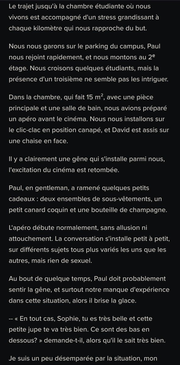 moinatur_elle's tweet photo. Je vous partage un extrait du Chapitre 3 de « Notre Expérience Candau ».

C’est le moment où les choses commencent vraiment à basculer… 🥵

La série complète est dispo sur #XStory et #Literotica .

#HistoireErotique  #Coquine #candau #couple  #RecitErotique #vécu #premièrefois https://t.co/vHCGDr7BYi