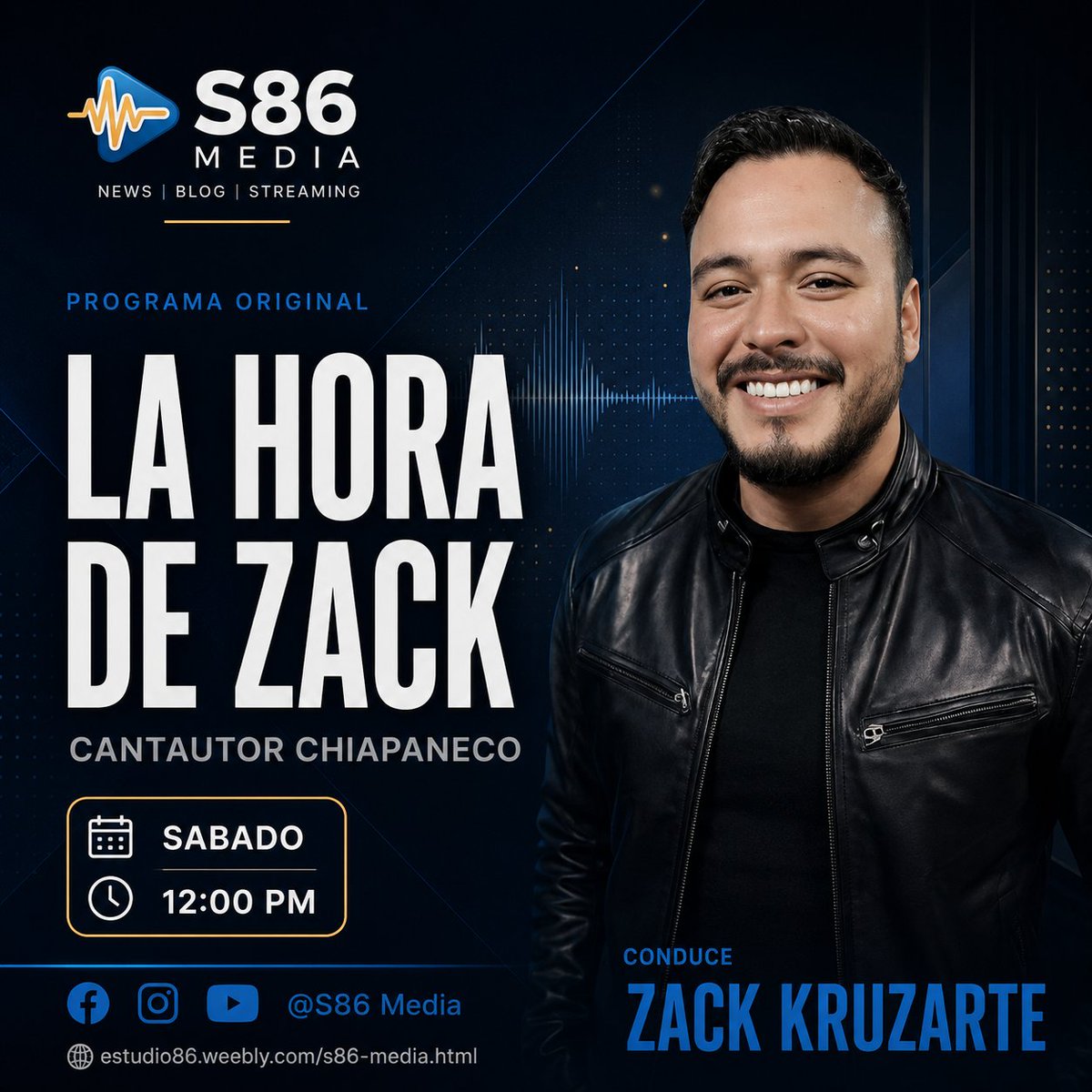 S86_Media's tweet photo. No te pierdas nuestra programación de este sábado. 

https://t.co/xMRS7UIjpF https://t.co/5erAO50WVG