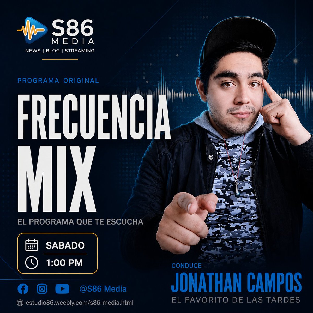 S86_Media's tweet photo. No te pierdas nuestra programación de este sábado. 

https://t.co/xMRS7UIjpF https://t.co/5erAO50WVG