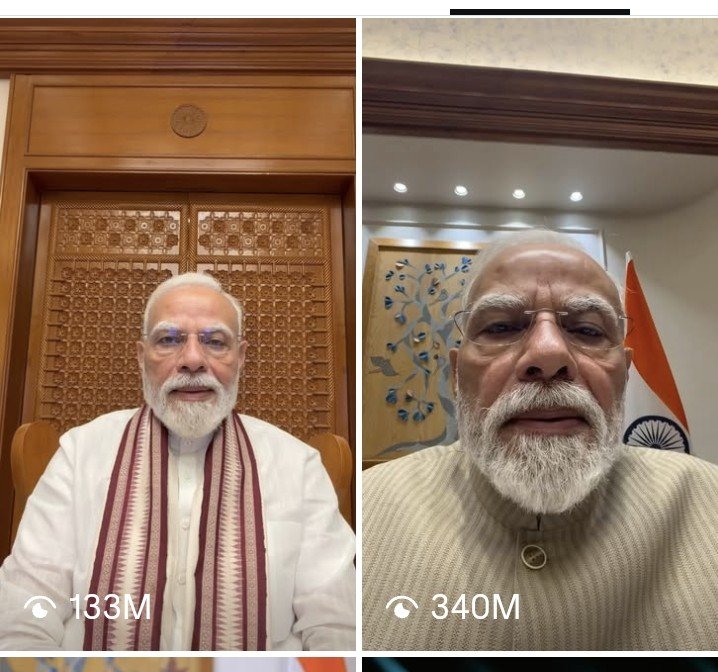 Shashank_Chy's tweet photo. Friends,
इस्से पता चलता है की मोदी जी का कनेक्शन भारत के युवाओं से ज्यादा है, मेलोनी जी से कम। 👇😜🤪
#मेरा_PM_मेरा_अभिमान
#DevshayaniEkadashi #NarendraModi #GenZWithBharat #GenZWithModi #Melodi #Melody https://t.co/LvOxOqkLQd