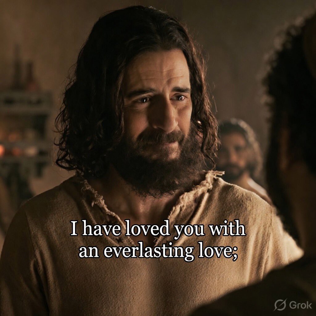 Jesvinquotes's tweet photo. JEREMIAH - 31:3 🥺 https://t.co/eEJ57kBre0