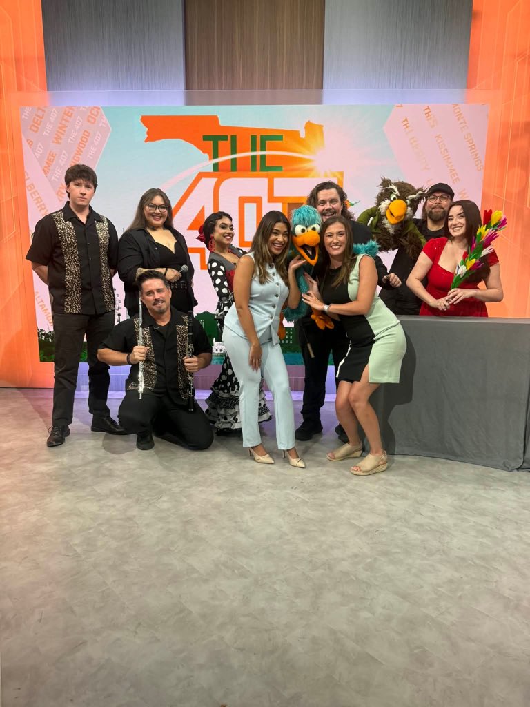 calpal910's tweet photo. @BirdCallRadio on @fox35orlando today promoting our appearance in Rick Kissinger’s The Vaudeville Spectacular! 

#concert #birdcallradio #show #news #love https://t.co/czOPD3pWpf