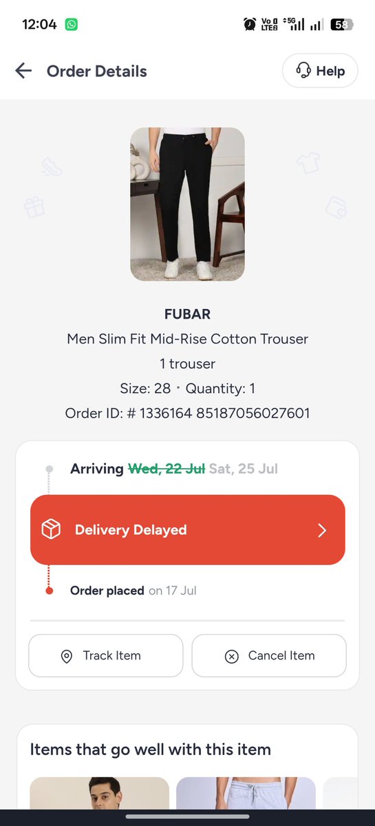 Rohan29577583's tweet photo. @myntra very low quality app my oder delayed by 4 days there senior customer support telling me it's not delayed he can't do anything low quality service cheap customer support they disconnect call directly https://t.co/PlKFSfwkf2
