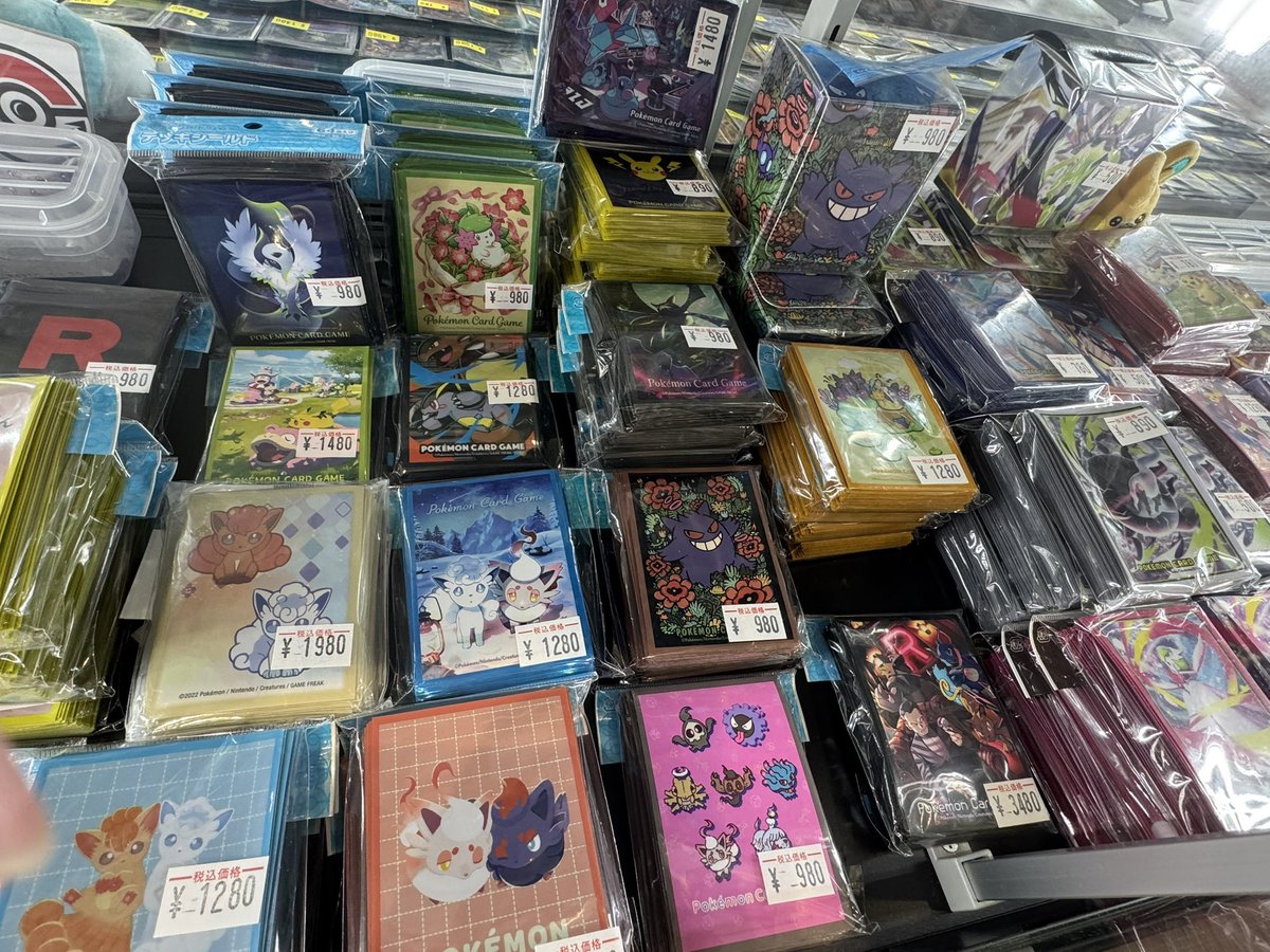 トレカル ポケカサプライ販売情報👾 当店では様々なポケモンのスリーブ