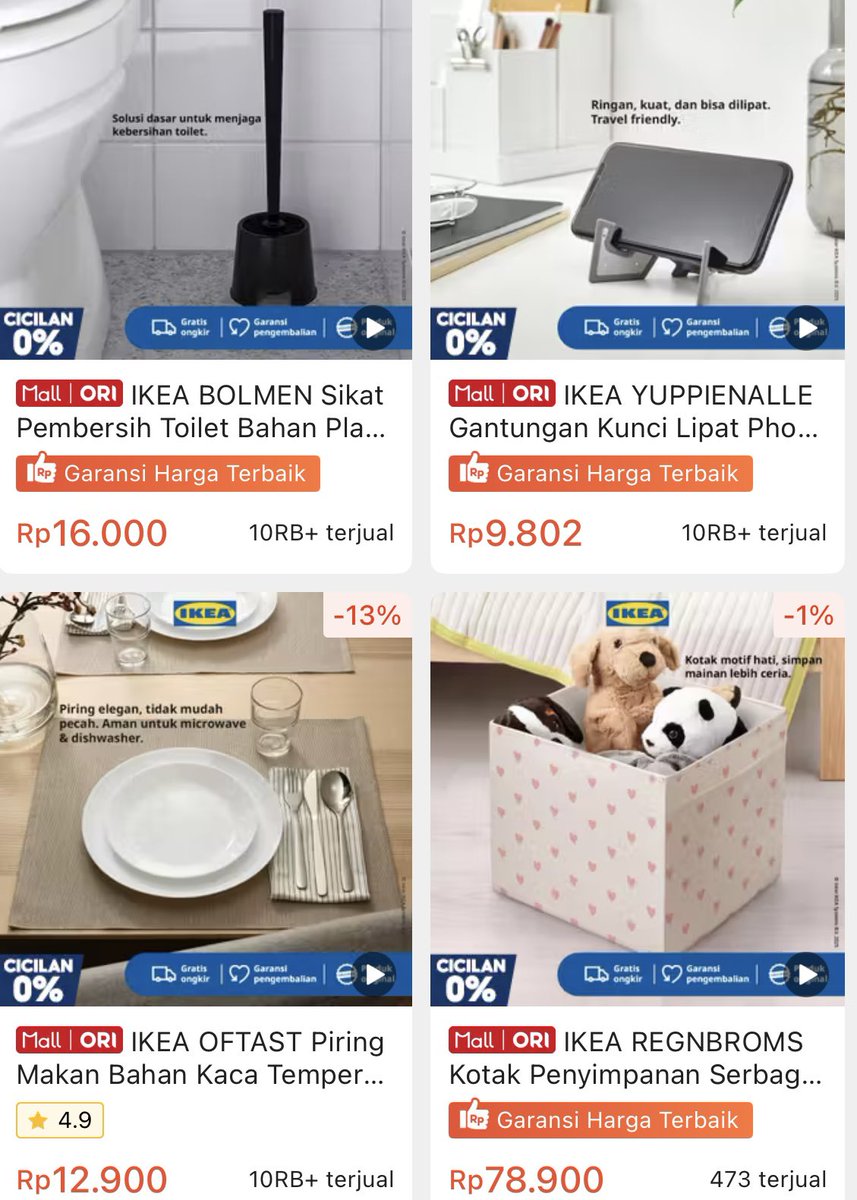 berburushopee's tweet photo. HAHHH… IKEA UDAH MASUK SHOPEE😭 https://t.co/tYXU0DpUf3