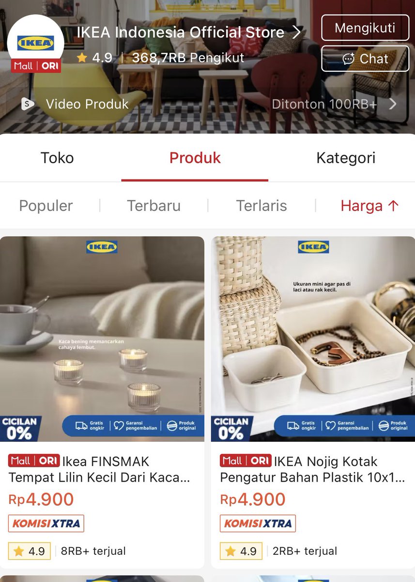 berburushopee's tweet photo. HAHHH… IKEA UDAH MASUK SHOPEE😭 https://t.co/tYXU0DpUf3