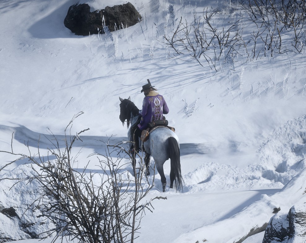 KindaFandomZach's tweet photo. honestly i got really lazy with these but also just wanted to see how my cold weather fit looked with the snow,,,

#rdr2 #rdroc #oc #rdr https://t.co/CDV23VhNiR