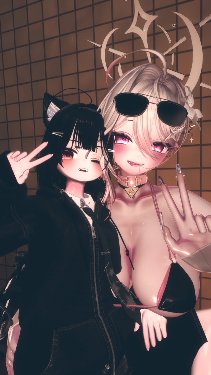Vrc_Grus's tweet photo. #Vrchat #Mayo
With Friend photo    (다른친구들과도 사진찍고싶댜) https://t.co/IsSvzmvbVb