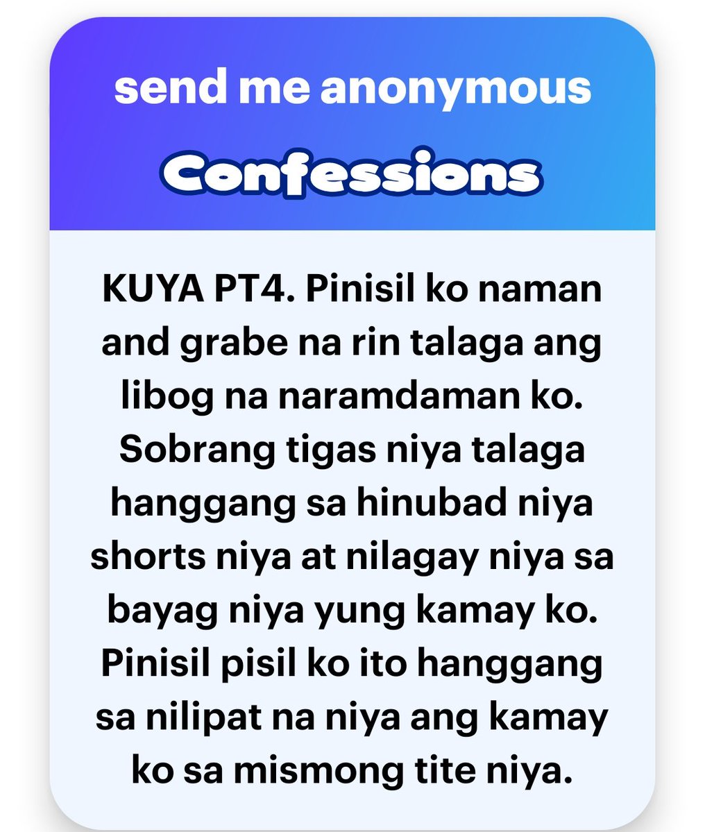 AlterOfan83223's tweet photo. Nag-level up ang kilitian ng magkuya 

Pages 1-4

#ConfessionOfanAlter 
#AnonymousConfession 
#Incest https://t.co/qUJKuVJd9P