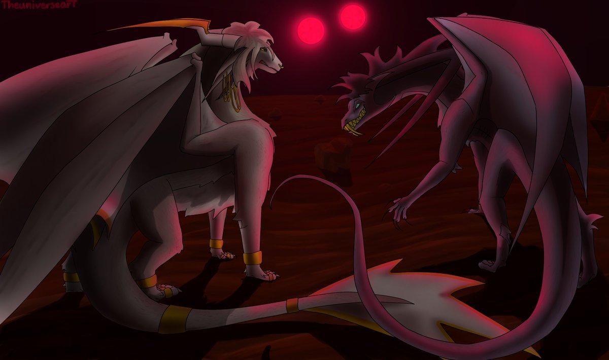 Theuniverseart's tweet photo. Artfight Attack on Azurrinkarts
Won't be surprised if the quality gets ruined
#art #dragons #artfight https://t.co/7emSgamnML