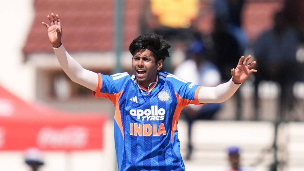 cricdotcric's tweet photo. 🇮🇳 vs 🇿🇼 — Harare, and India could wrap this series up before Zimbabwe finish unpacking their kit bags.

Mayank Yadav's steaming in at 145kmph+, Sooryavanshi's out here breaking teenage records before he can drive, and Shreyas Iyer just needs one more win to make his first series as captain official.

Harare Sports Club, 4:30 PM IST. Zimbabwe are 1-0 down and running out of overs to find a plot twist. 🔥