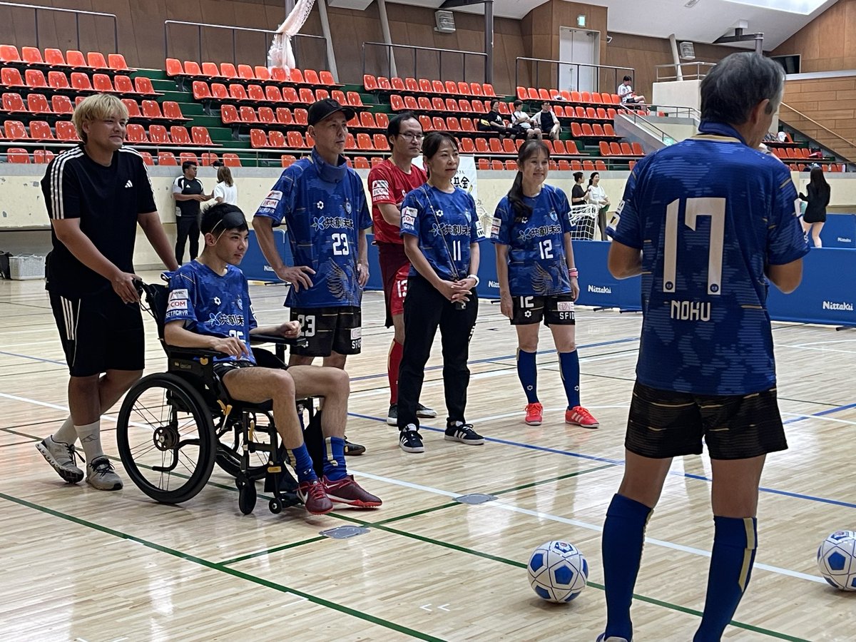 SetagayaBFC's tweet photo. 【Yumefund Festival2026世田谷Join us】に参加しました！

⚽️#障がい者サッカー
⚽️#ウォーキングフットボール

など、皆でインクルーシブサッカーを楽しみました♪

ご参加ありがとうございました！

#スフィーダ世田谷BFC は、これからも様々な所で
#ブラインドサッカー⚽️体験会を開催していきます🙌🏻 https://t.co/kOywknSPUv
