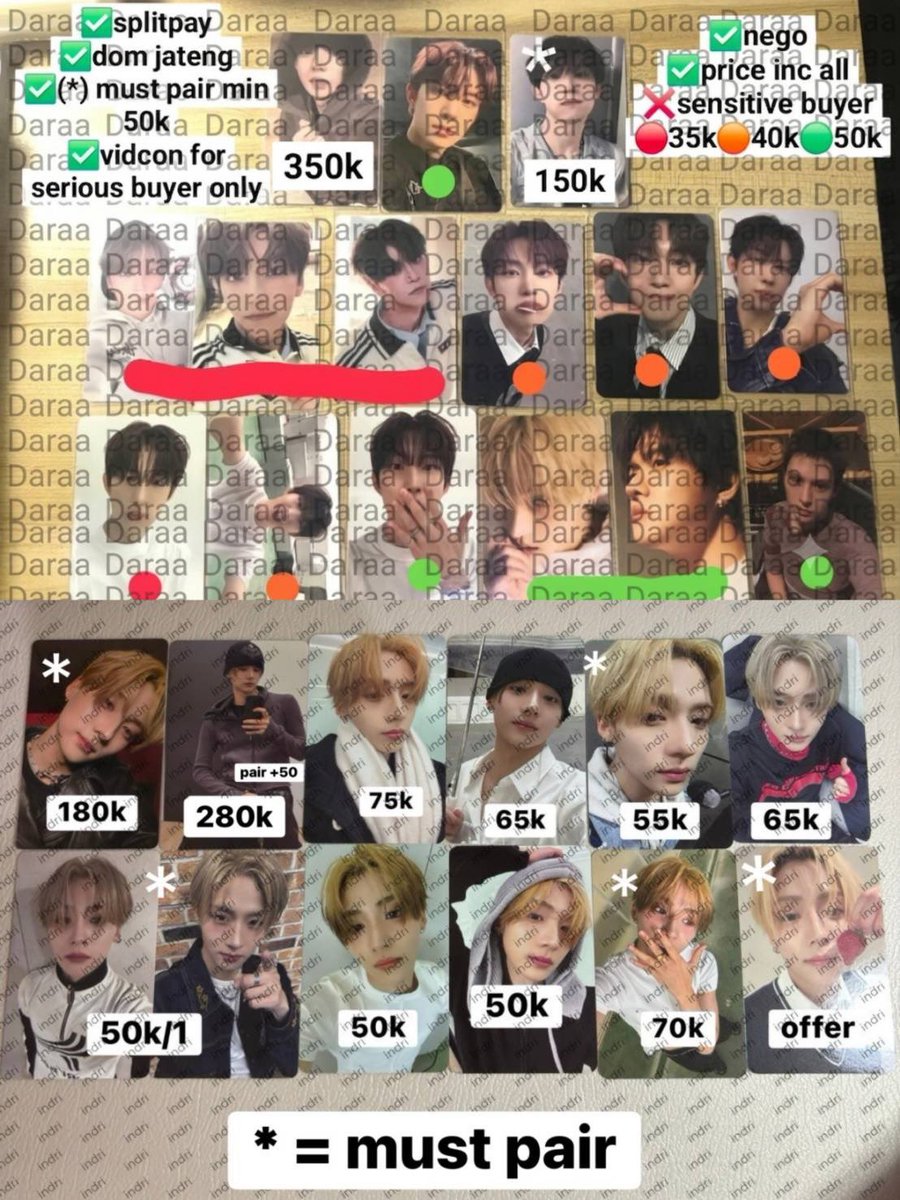 queryyys's tweet photo. wts//want to sell
photocard alpha drive one ALD1
mostly photocard sangwon 
.junseo arno xinlong leo geonwoo

✅handle with care>vidcon
✅splitpay only>keep with dp 30%
✅nego or bulk get disc
✅co by🍊
❌hnr, pack
🏡INA - serang, banten https://t.co/PurqYXqjDj