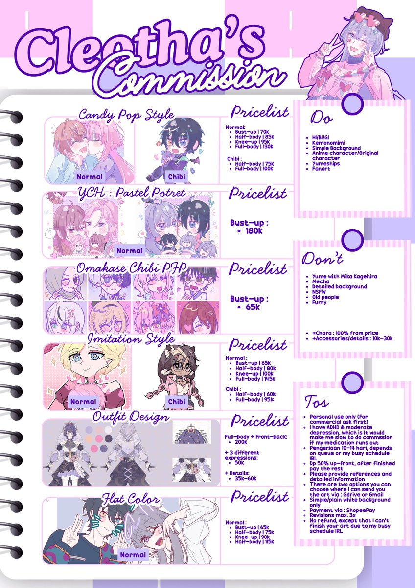 Cleotha | Open comms tweet media