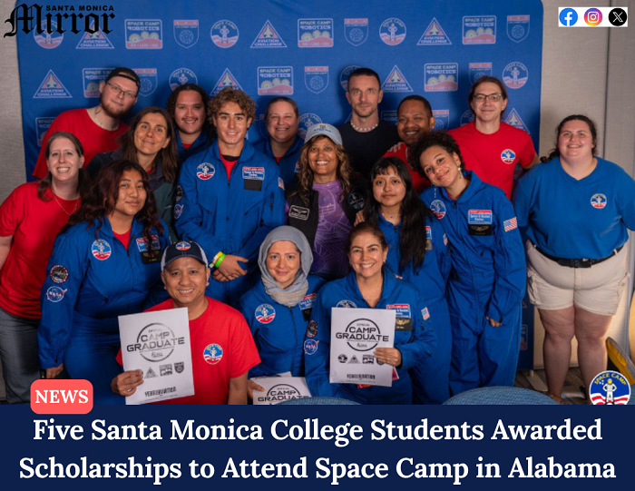 SMMirror's tweet photo. The scholarship covers travel, lodging, and meals for the immersive experience, which includes simulations, team missions and training based on aerospace.

https://t.co/fzfGHwCqim https://t.co/UBNskQaNcS