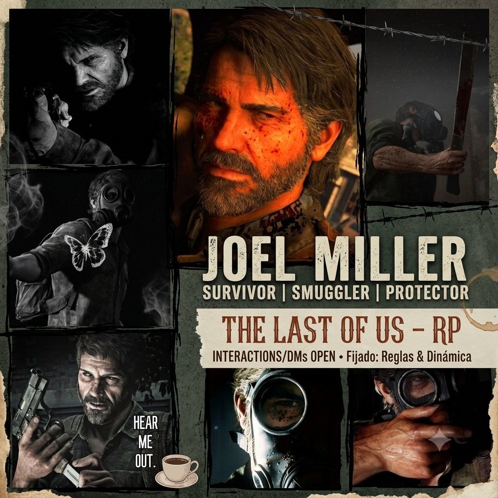 MillerOfUss's tweet photo. 📌 ̶L̶o̶ ̶j̶u̶r̶o̶ 
🧔 JOEL MILLER |
 🔩𝙀𝙡 𝙘𝙤𝙣𝙩𝙧𝙖𝙗𝙖𝙣𝙙𝙞𝙨𝙩𝙖 
☕AU / Canon https://t.co/NwCXNbxhRl