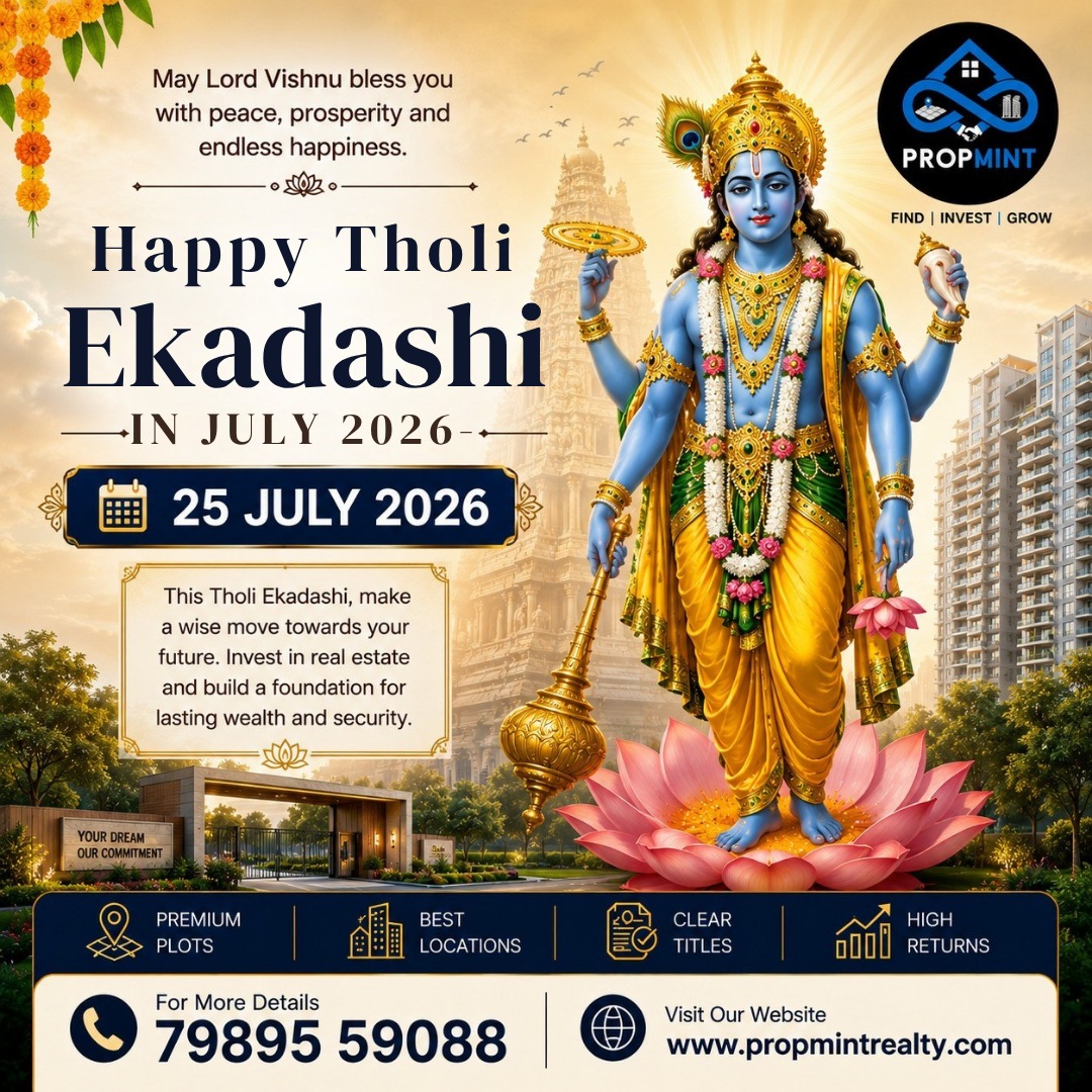 propmint75807's tweet photo. ๐ Happy Tholi Ekadashi! ๐ฟ
Follow the PropMint Realty channel on WhatsApp: https://t.co/BkBnwUMedv
Wishing you happiness,
โจ Team PropMint Realty
๐ Investment Advice:79895 59088
๐ฌ WhatsApp:https://t.co/YKb0QSBnYQ 59088
#PropMint #HappyEkadashi #TholiEkadashi https://t.co/GeZzENzjff