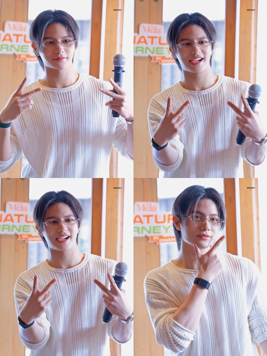 Pookkeeeeeee's tweet photo. อยากวิ่งไปแลกแว่นที่เชียงใหม่เลยค้าบบบบ

NATURE JOURNEY WITH WILLIAM 

#MELAinCHIANGMAIxWILLIAMDAY1
#MELAxWILLIAM  #williamjkp https://t.co/WlLI2SSi8m
