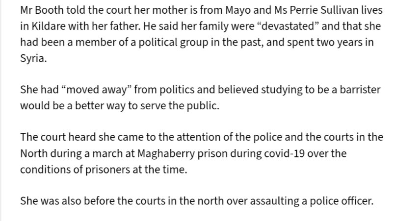 newpeteV1's tweet photo. She spent two years on what sounds like a terrorist training camp in the middle east. She is already due to stand trial for assaulting a police officer. 

She was caught red-handed driving a car loaded with semtex.

And they gave her bail. https://t.co/IJirErjKcN