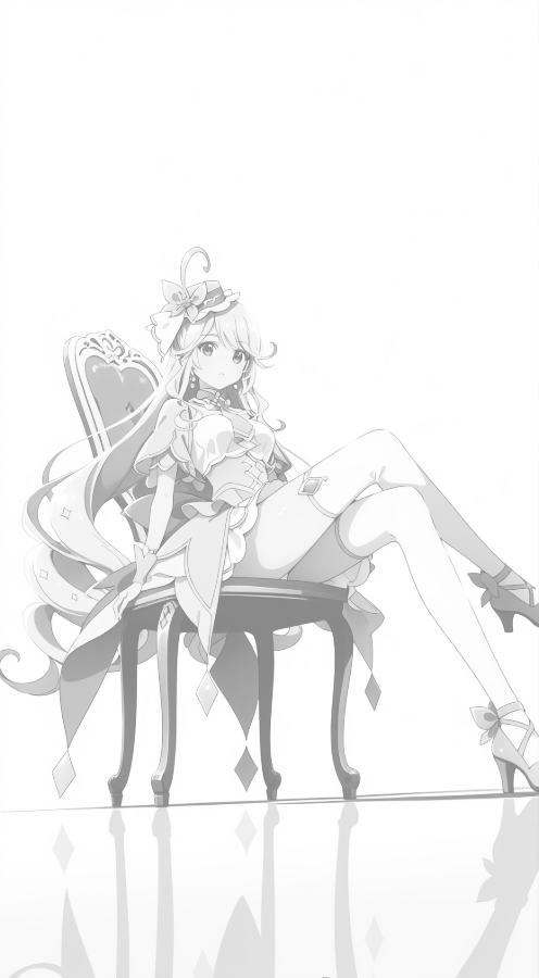 ai_anime_mia's tweet photo. The image changes depending on whether the background is white or black. https://t.co/6ghyy7yopn