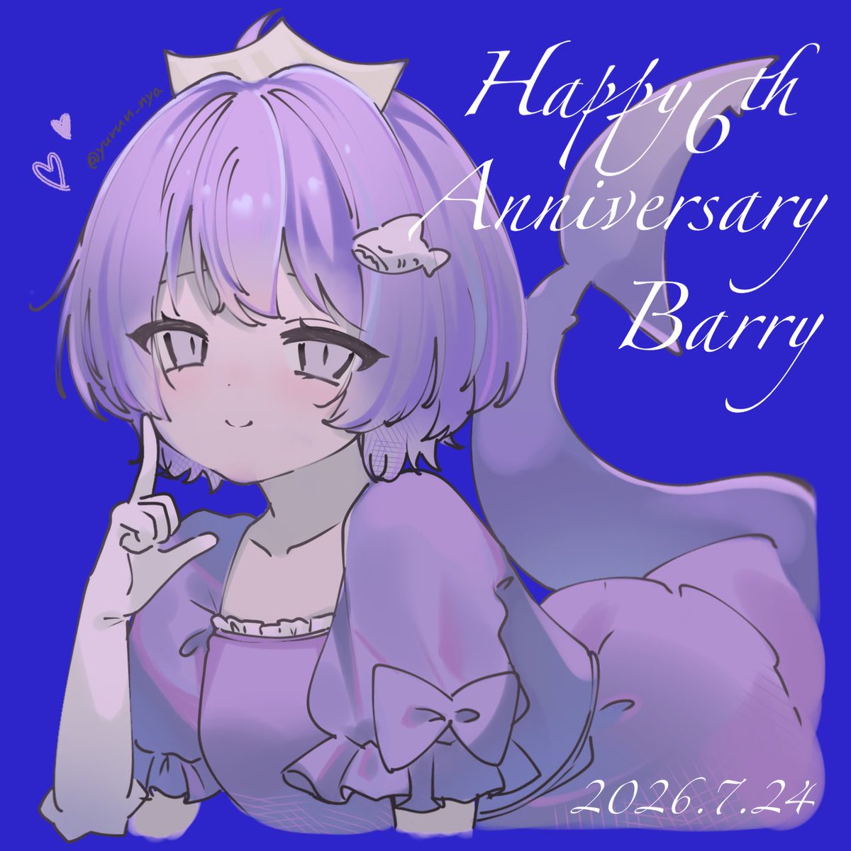 yurun_nya's tweet photo. 遅れたけど…!!ばりちゃ6周年おめでと.ᐟ.ᐟ
記念歌ってみためちゃくちゃ良かった🤍
#あくばりぃうむ https://t.co/lf9Hwgez36