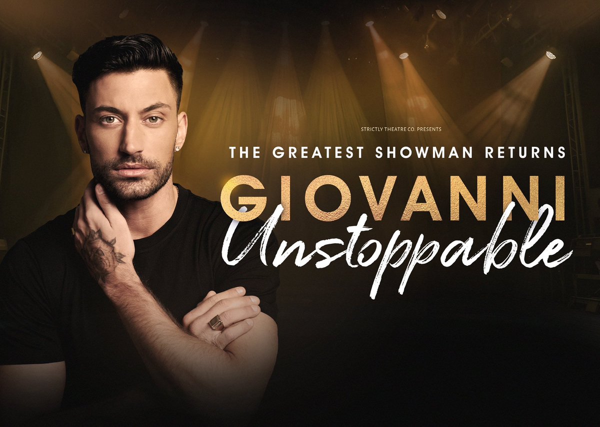 STheatreCo's tweet photo. The Return of Giovanni Pernice UNSTOPPABLE 2027 ❤️🔥 you all know what to do!!! https://t.co/H3xFGULgSj @pernicegiovann1 #giovannipernice #unstoppable #backagain #tour2027 #booknow https://t.co/VsyTbpa9ZU