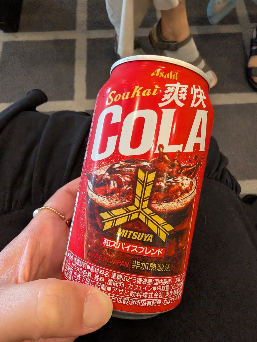 tom_stealth's tweet photo. 「爽快COLA」爽快だった！ https://t.co/ls7Aaf6Imf