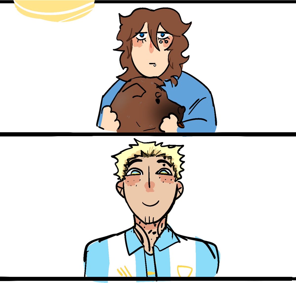 Hood_v0's tweet photo. Lolo (1/2)
#countryhumans #argentina #uruguay https://t.co/T2POJZLLY6