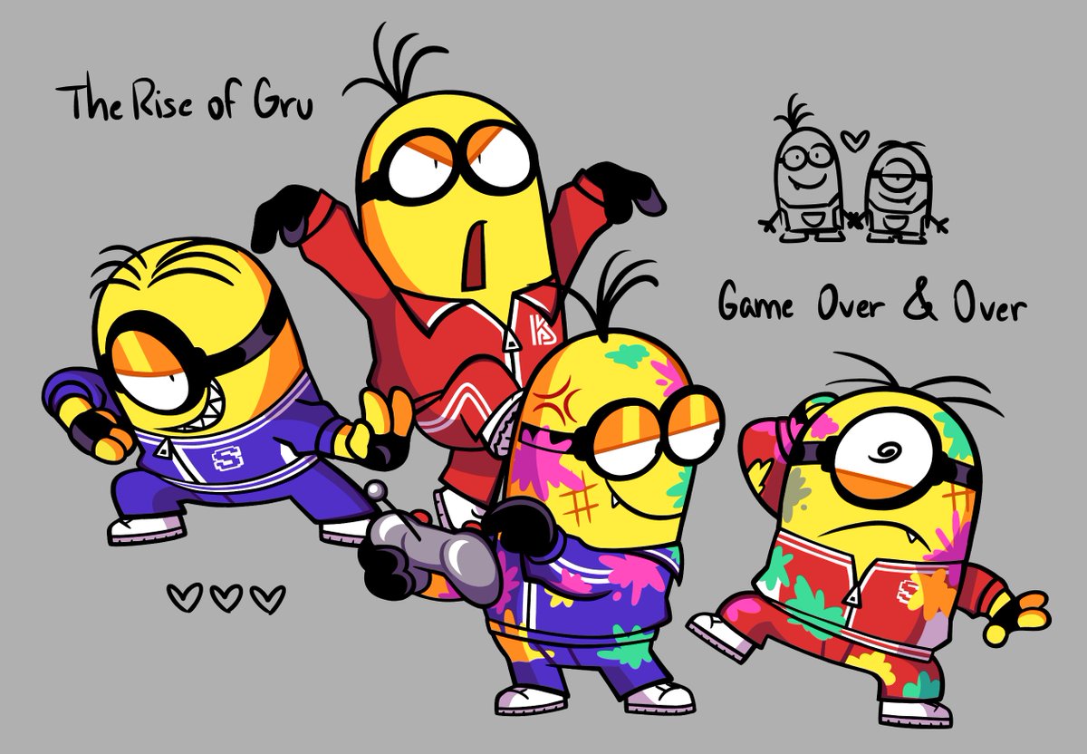 Fl00mie's tweet photo. minions official acc commented on kevstu art so i finished this drawing #minions
ngl kinda proud about this one https://t.co/deEK0eiDyj