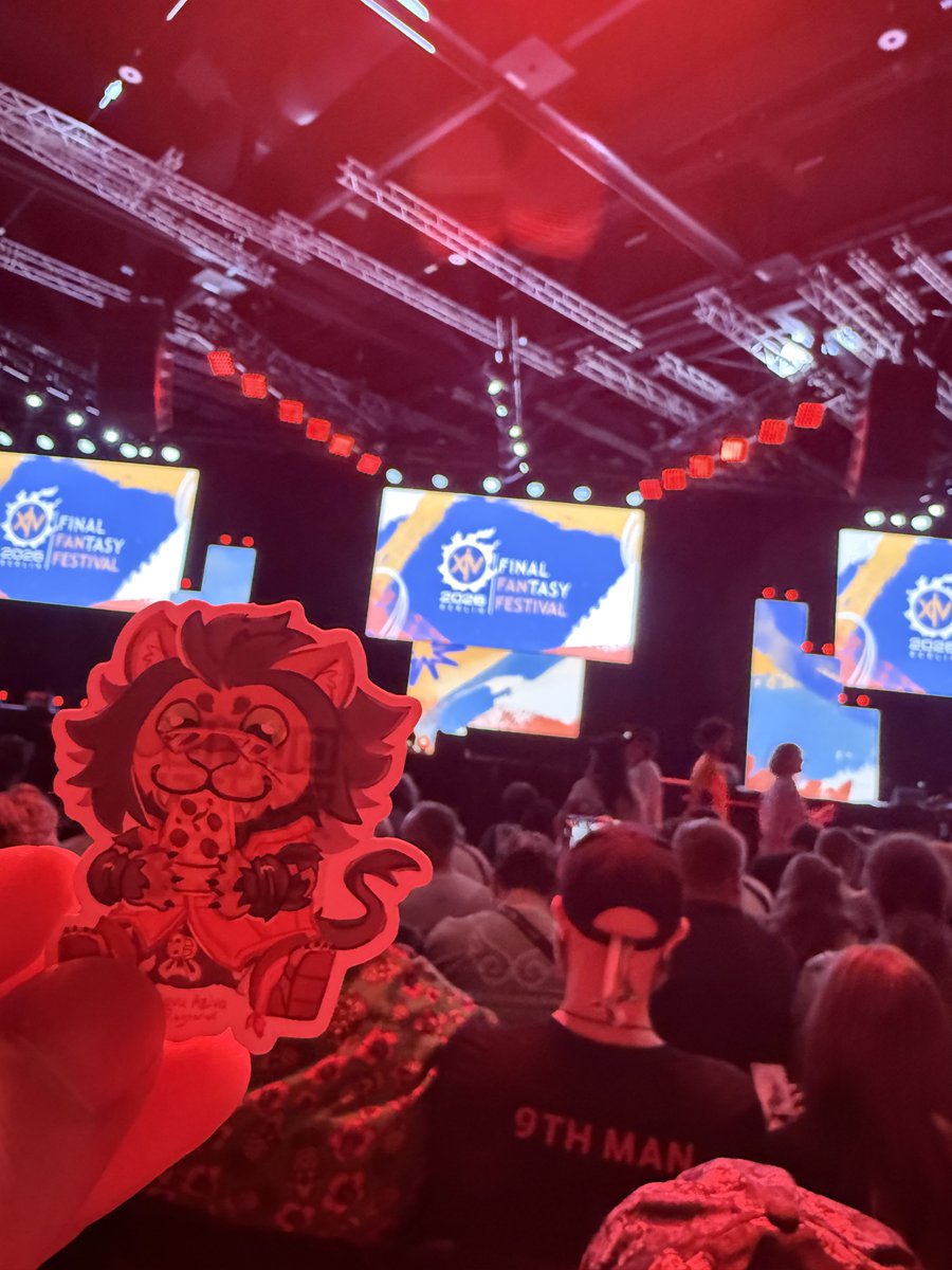 Kovu Aziva 🦁 @FFXIVFanFestBerlin tweet media