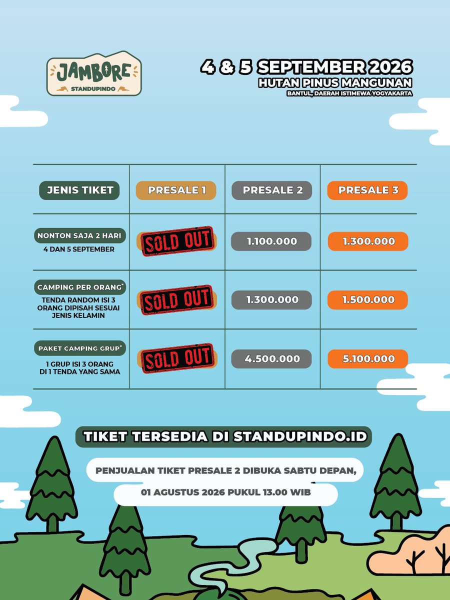 Standupindo's tweet photo. Jangan bersedih, masih ada kesempatan ke2 ❤️ https://t.co/ToDevyV0SE