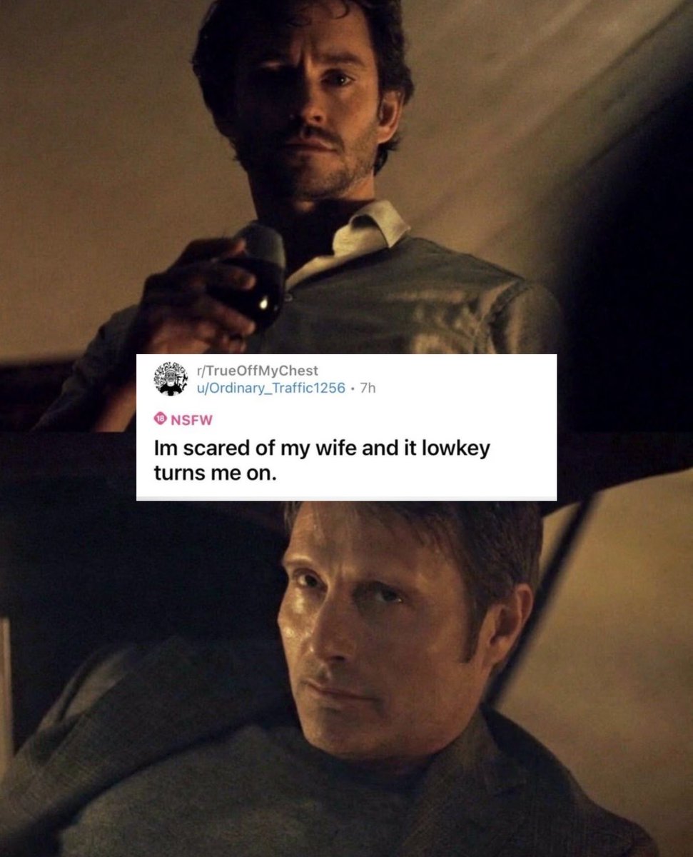 BiancoDell's tweet photo. That is totally understandable, Hannibal. https://t.co/ncxMVHjtAz