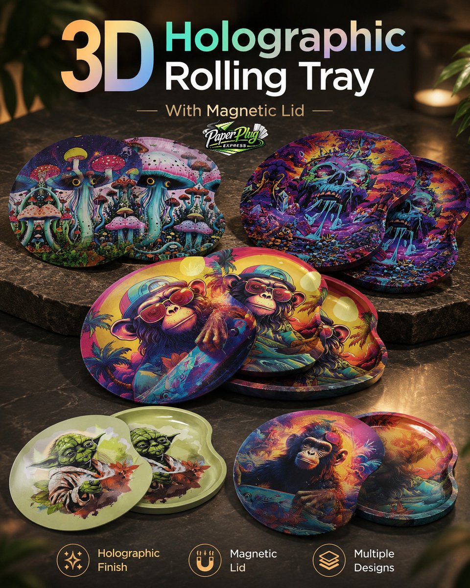 PaperPlugExpres's tweet photo. 3D Holographic Rolling Trays with magnetic lids ✨ Available in multiple designs.
https://t.co/z7aCtNygpW
Price: KSh 900
DM Paper Plug Express to order 📩

#RollingTraysKenya #HolographicTray #PaperPlugExpress https://t.co/1O63Anddxz