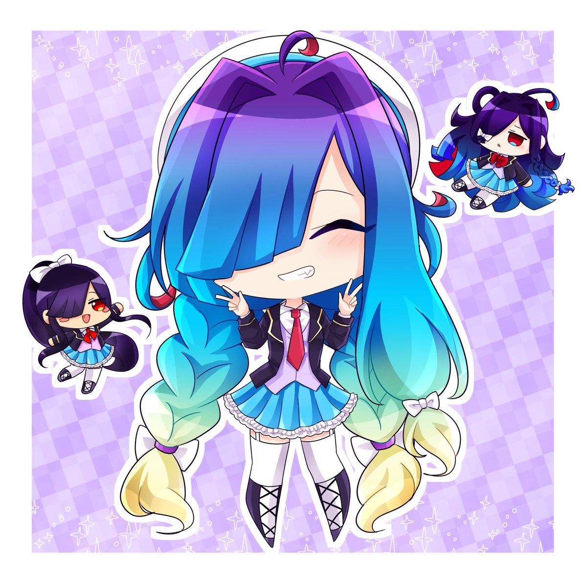 yU6nGSZZ9R3KYG5's tweet photo. 誕生日を迎えました！
#イラスト
#オリキャラ 
#紫心絵わーるど https://t.co/d7EXC50AYh