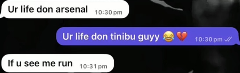OnlyCroy's tweet photo. Tinibu don turn serious insult 😭 https://t.co/z5OdIKyyms