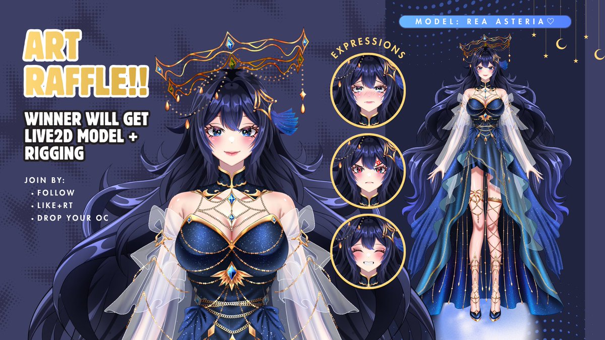 Rea ✮⋆˙ Live2D Artist tweet media