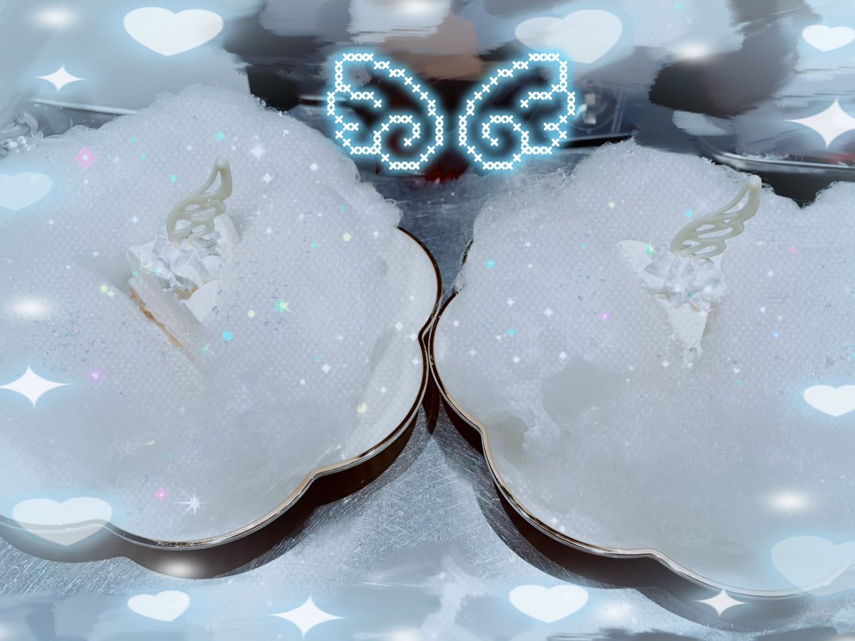 ta_ginji's tweet photo. ふわふわ雲を切り取ったチーズケーキが
本日は大人気☁️✨️

天界の扉を開きにきてね〜໒꒱

キッチンぎんじより
#celestialpalace https://t.co/88EuI7Tc9x