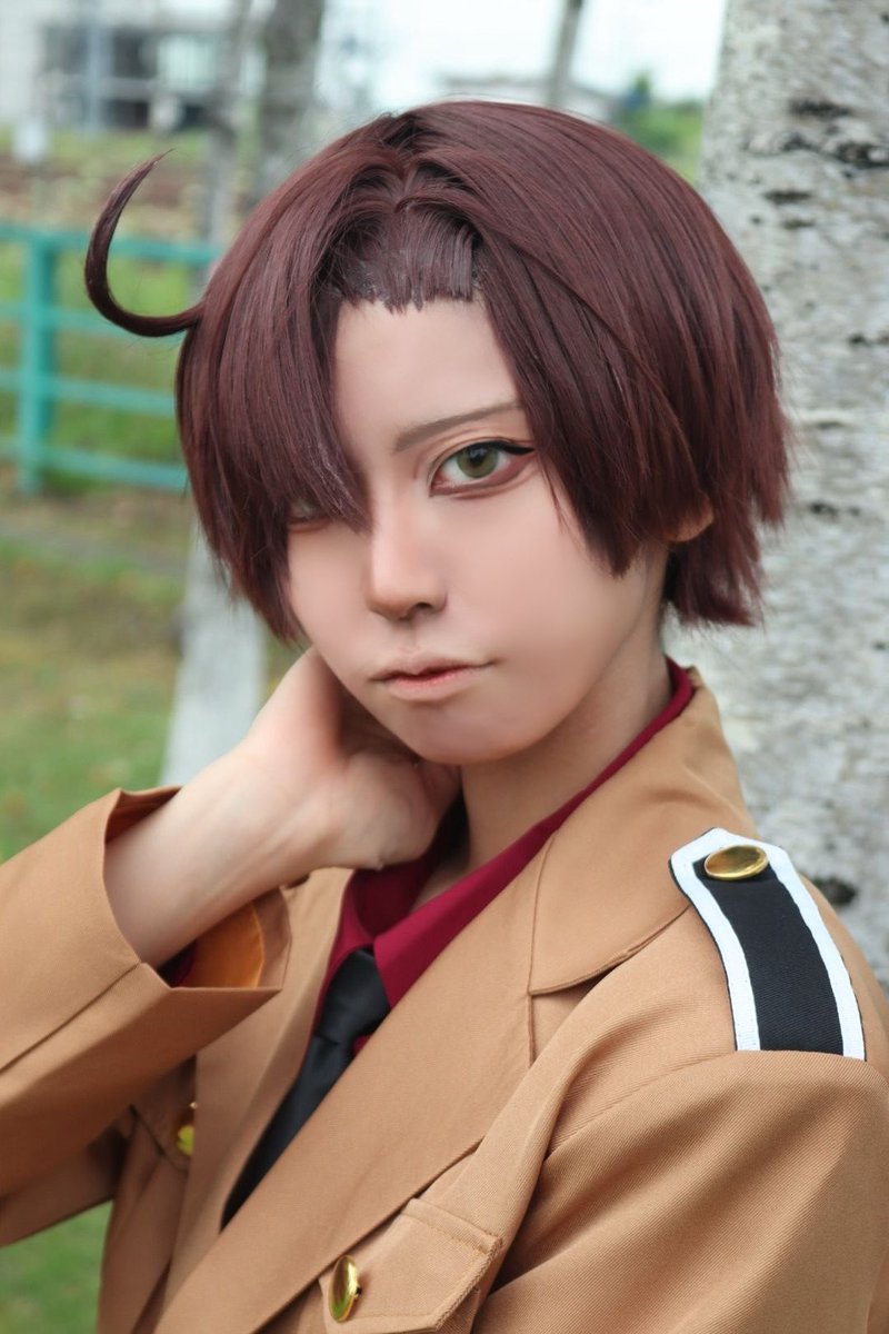 shibacos_480's tweet photo. -----------------------------
ロヴィーノ・ヴァルガス
-----------------------------

とても良いお写真を撮って頂きましたっ🙌
📸➪@nex_onusan さん

 #ヘタリアコスプレ 
 #まめフェス https://t.co/QsuzXOlQAv