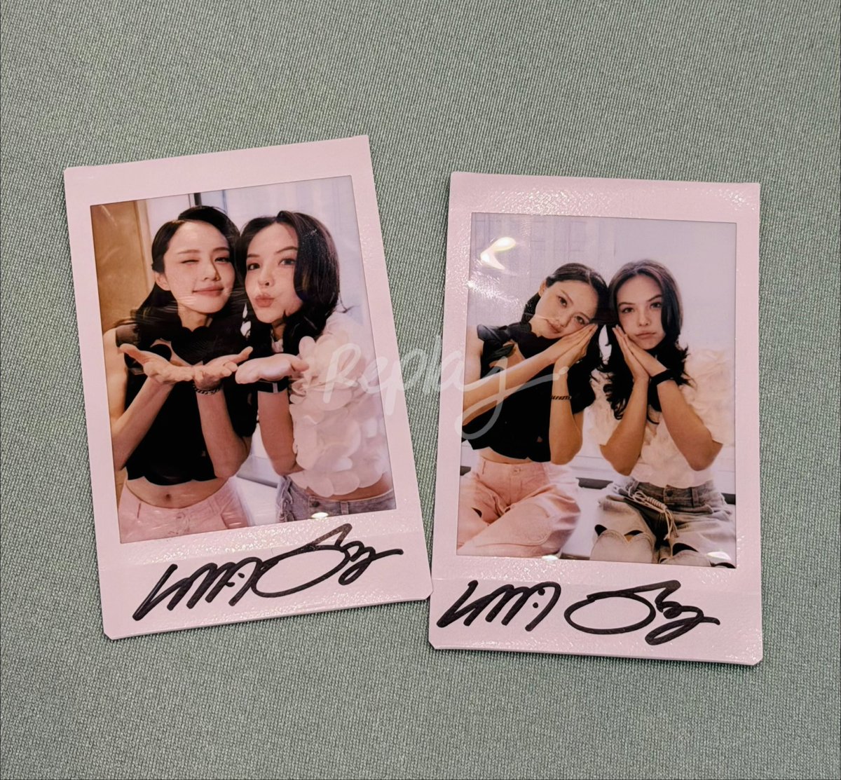 Replay1819's tweet photo. Polaroid so cute😍

#LMSY2026FANMEETINGINKaohsiung
#ลูกหมีซอนญ่า #LMSY https://t.co/j8X6e57UxB