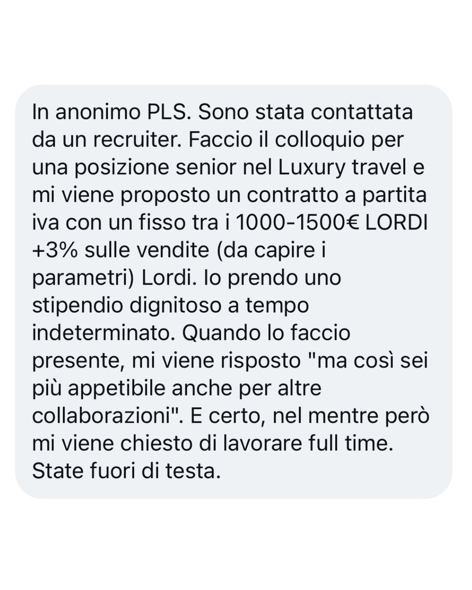 PossibileIt's tweet photo. La retorica che tenta di spacciare la precarietà e lo sfruttamento per 'opportunità' è un insulto alla dignità e all’intelligenza di chi lavora. 

#lavoro #sfruttamento #salariominimo #giovanichenonhannovogliadilavorare https://t.co/LRs1Vo8bKh