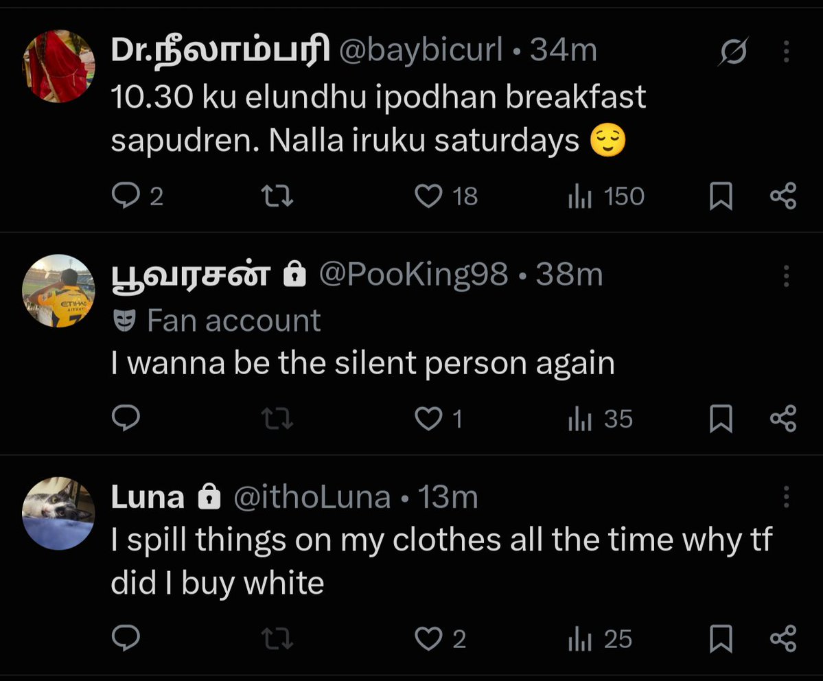 DharmaBoring's tweet photo. This is how twitter was originally intended to be. No pictures, no videos, no long writeups. Just random little thoughts of random people flying around. It was cute. Bring back this twitter please 😭 https://t.co/9kJs2F49Od