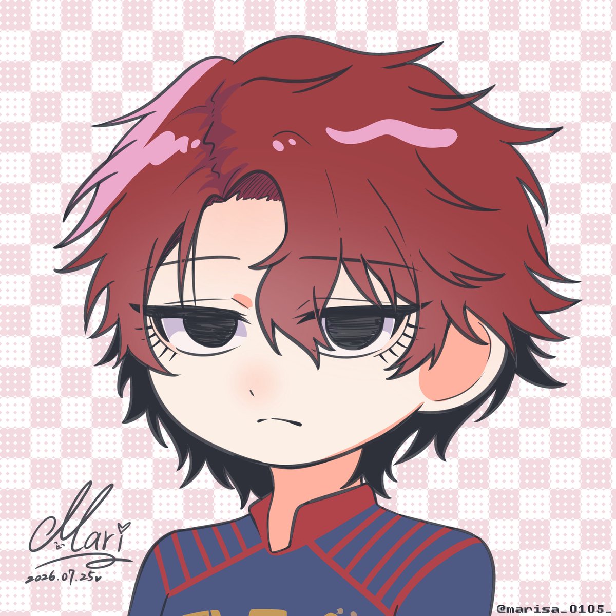 mari_inukai's tweet photo. Hugo⚙️
#bllk #vivianhugo #bluelock #fanart #icon https://t.co/QZJPaKvJQM