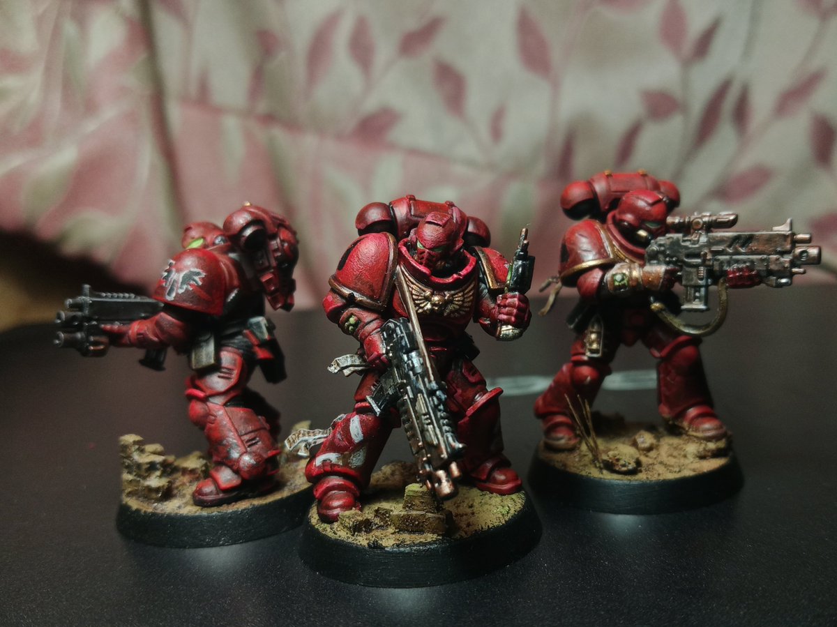 Platoggoh's tweet photo. 3/5 intercessor finished #warhammer40k https://t.co/CSKsAKyxPh